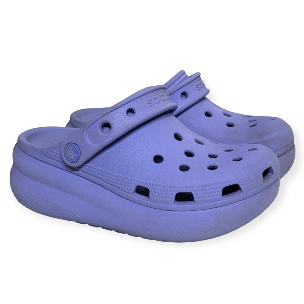 CROCS Kids Purple Classic Clog Sandals